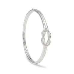 The Met Store Herakles Knot Hinged Bangle