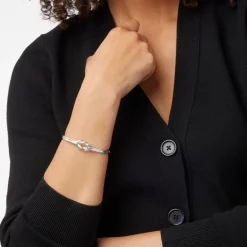 The Met Store Herakles Knot Hinged Bangle