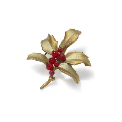 Best The Met Store Holly Berry Jade Brooch