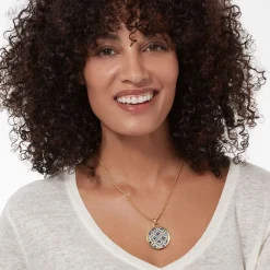 Outlet The Met Store Iznik Cintamani Enamel Pendant Necklace