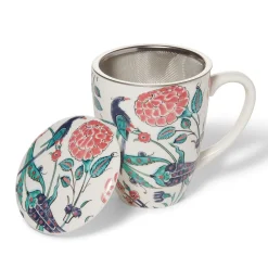 Best The Met Store Iznik Garden Covered Mug with Tea Infuser