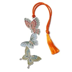 Online The Met Store Japanese Obi Butterflies Bookmark