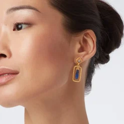 Clearance The Met Store Kashan Carpet Rectangular Drop Earrings