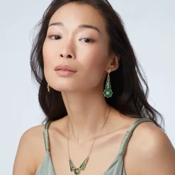Outlet The Met Store Lotus Pagoda Plique-à-Jour Pendant Necklace
