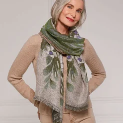 Online The Met Store Louis C. Tiffany Gladioli Wool-Blend Shawl