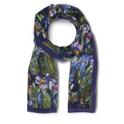 Discount The Met Store Louis C. Tiffany Irises Oblong Silk Scarf