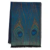 Outlet The Met Store Louis C. Tiffany Peacock Feather Wool-Blend Shawl