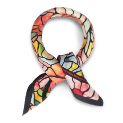 Clearance The Met Store Louis C. Tiffany Peonies Silk Neckerchief