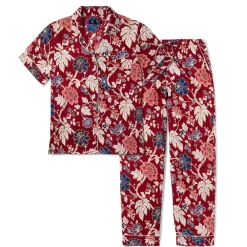 The Met Store Lyon Floral Cotton Women's Pajamas