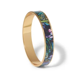 Online The Met Store Magnolias and Irises Enamel Bangle