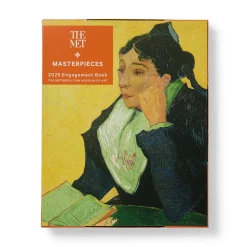 Clearance The Met Store Masterpieces Spiral-Bound Engagement Calendar 2025