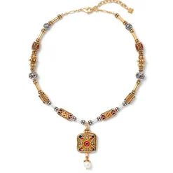 Online The Met Store Medieval Byzantine Statement Necklace and Drop Earrings Set