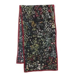 Discount The Met Store Medieval Millefleurs Oblong Silk Scarf