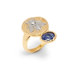 Hot The Met Store Mediterranean Coin and Stone Ring