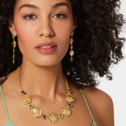 Sale The Met Store Mediterranean Coin Statement Necklace