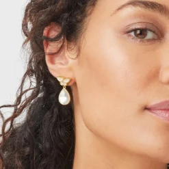 New The Met Store Meiji Butterfly Drop Earrings