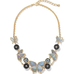 The Met Store Meiji Butterfly Statement Necklace