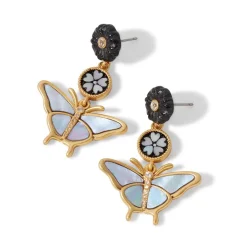 The Met Store Meiji Butterfly Statement Earrings