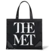 Online The Met Store Met Logo Vinyl Tote