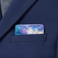 Online The Met Store Monet Morning on the Seine Silk Pocket Square