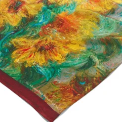 Online The Met Store Monet Sunflowers Oblong Silk Scarf
