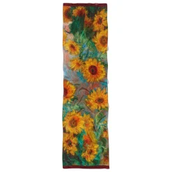 Online The Met Store Monet Sunflowers Oblong Silk Scarf