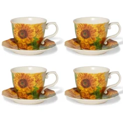 Hot The Met Store Monet Sunflowers Teacup and Saucer
