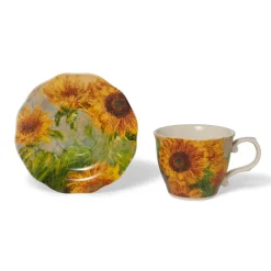 Hot The Met Store Monet Sunflowers Teacup and Saucer