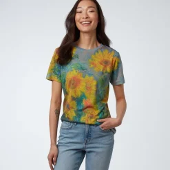 New The Met Store Monet Sunflowers Women's Tee