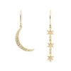 Online The Met Store Moon and Stars Drop Earrings