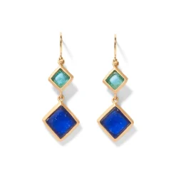 Hot The Met Store Mosaic Column Drop Earrings