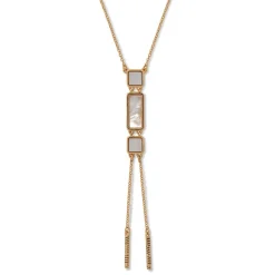 Best The Met Store Mother-of-Pearl Tile Double Lariat Necklace