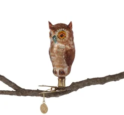 Online The Met Store Owl Handmade Glass Ornament