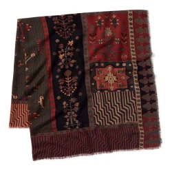 Outlet The Met Store Persian Garden Oversize Square Wool Scarf