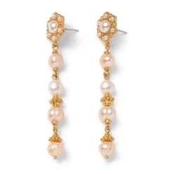 Best The Met Store Philippine Pearl Linear Drop Earrings