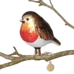 Discount The Met Store Robin Glass Ornament