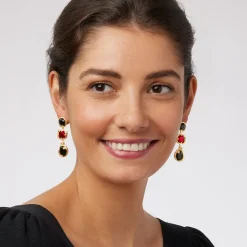 Clearance The Met Store Rococo Motifs Drop Earrings