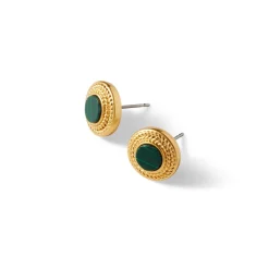 Sale The Met Store Roman Malachite Stud Earrings