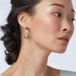 Best The Met Store Royal Scarab Drop Earrings