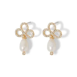 New The Met Store Royal Tudor Pearl Drop Earrings