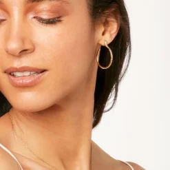 New The Met Store Serpentine Hoop Earrings