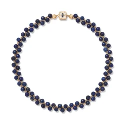 The Met Store Spanish Baldric Lapis Braided Necklace