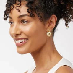 Sale The Met Store Spanish Day and Night Magnifier Pendant Necklace and Moon Drop Earrings Set
