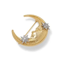 Online The Met Store Spanish Day and Night Moon Brooch