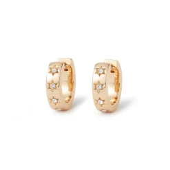 Hot The Met Store Star Huggie Earrings