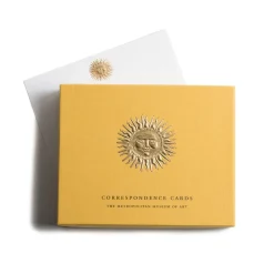 New The Met Store Sunburst Correspondence Cards