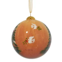 Clearance The Met Store Tait-Henson Bower of Beauty Hand-Painted Glass Ornament