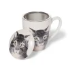 Hot The Met Store The Favorite Cat Covered Mug with Tea Infuser