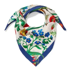 Clearance The Met Store The Met Cloisters Garden Square Silk Scarf