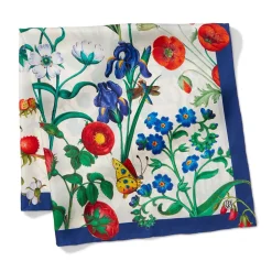 Clearance The Met Store The Met Cloisters Garden Square Silk Scarf